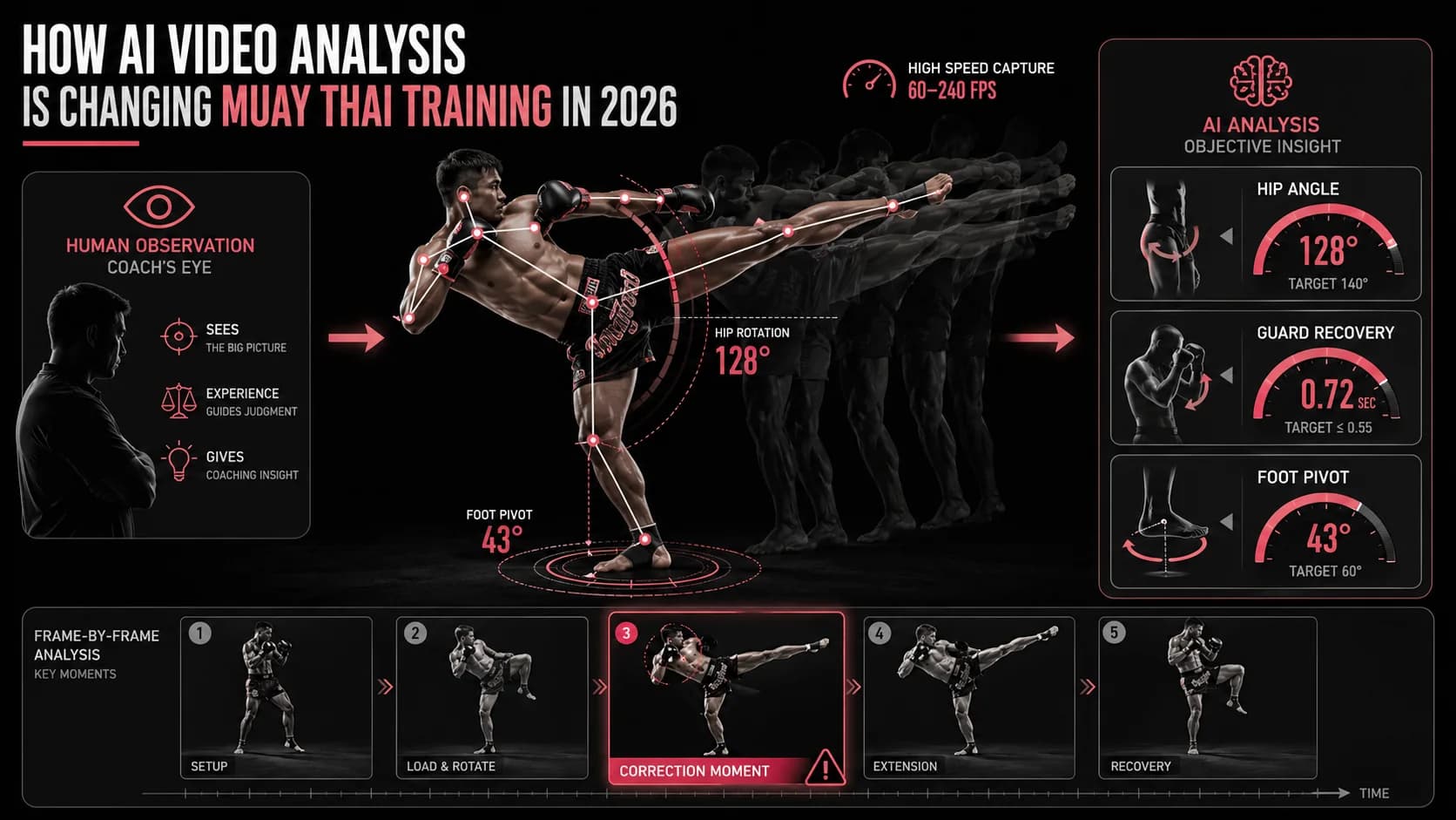 Как AI-видеоанализ меняет тренировки по муай-тай в 2026 году