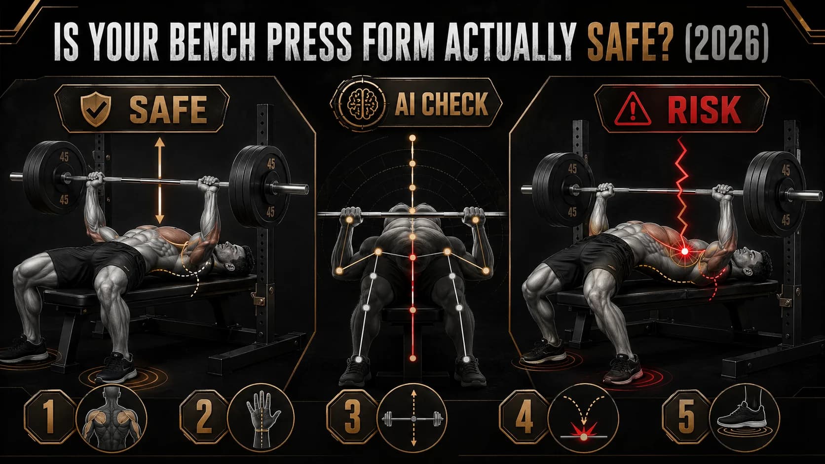 Безопасна ли ваша техника жима лёжа на самом деле? (2026)