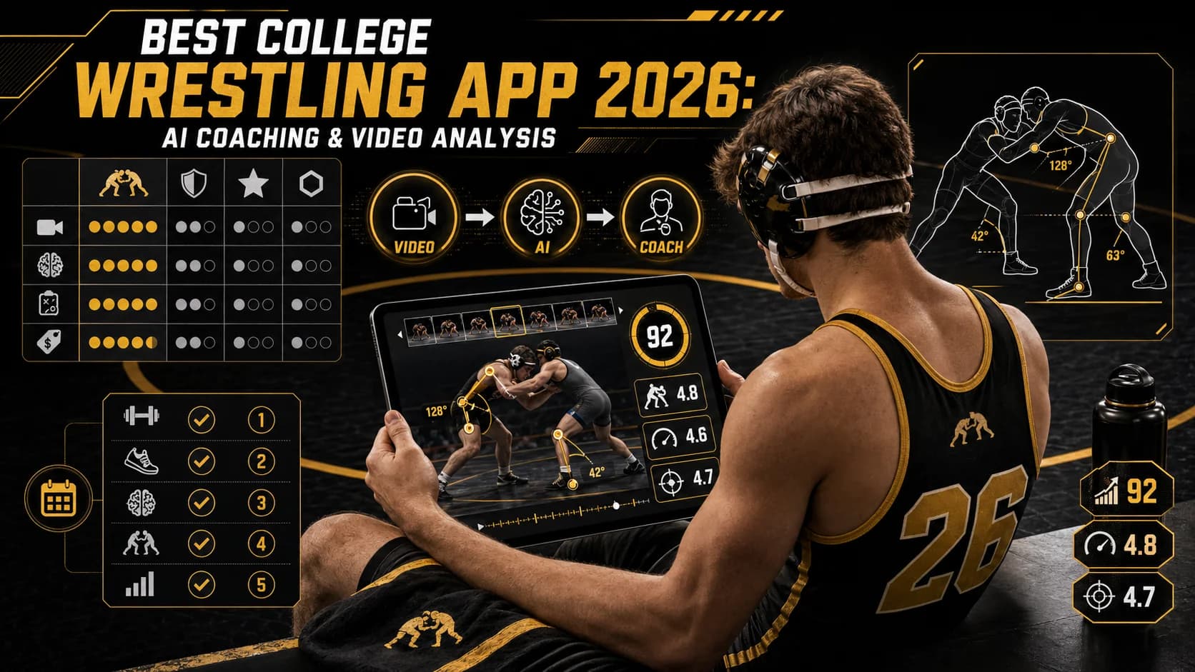 Лучшее приложение для студенческой борьбы 2026: ИИ-коучинг и видеоанализ