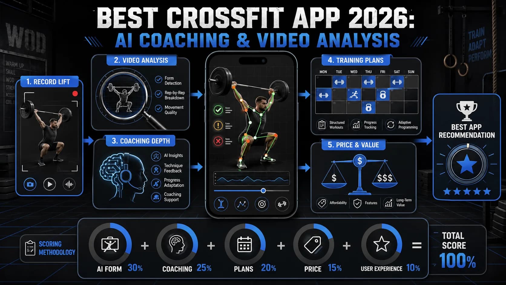 Лучшее приложение для CrossFit 2026: ИИ-коучинг и анализ видео