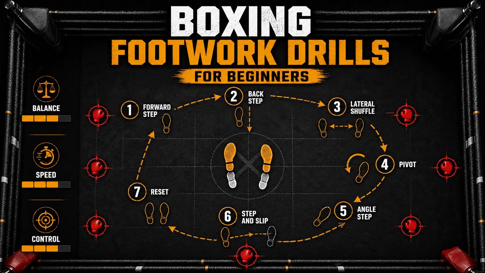 Упражнения для работы ног в боксе для начинающих: 7 упражнений, которые создают реальную базу