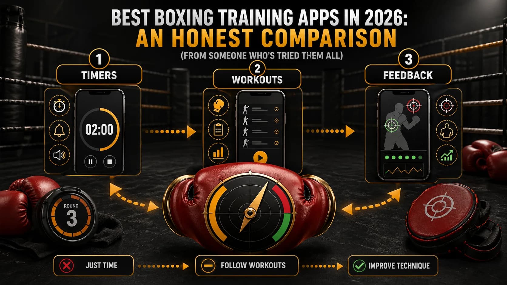 Лучшие приложения для тренировок по боксу в 2026 году: честное сравнение после восьми месяцев тестирования
