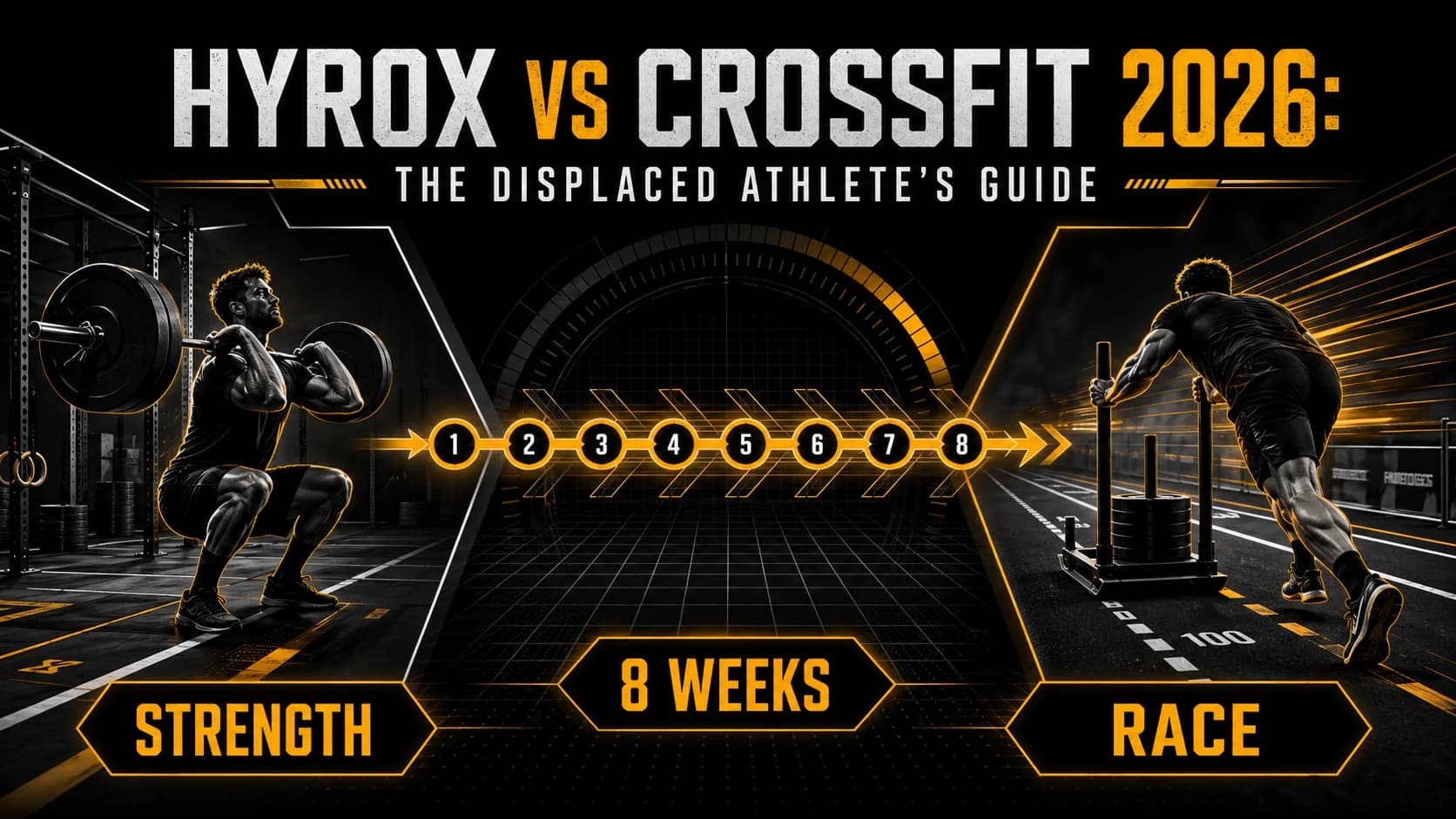 Hyrox vs CrossFit 2026: Руководство для переходящего атлета