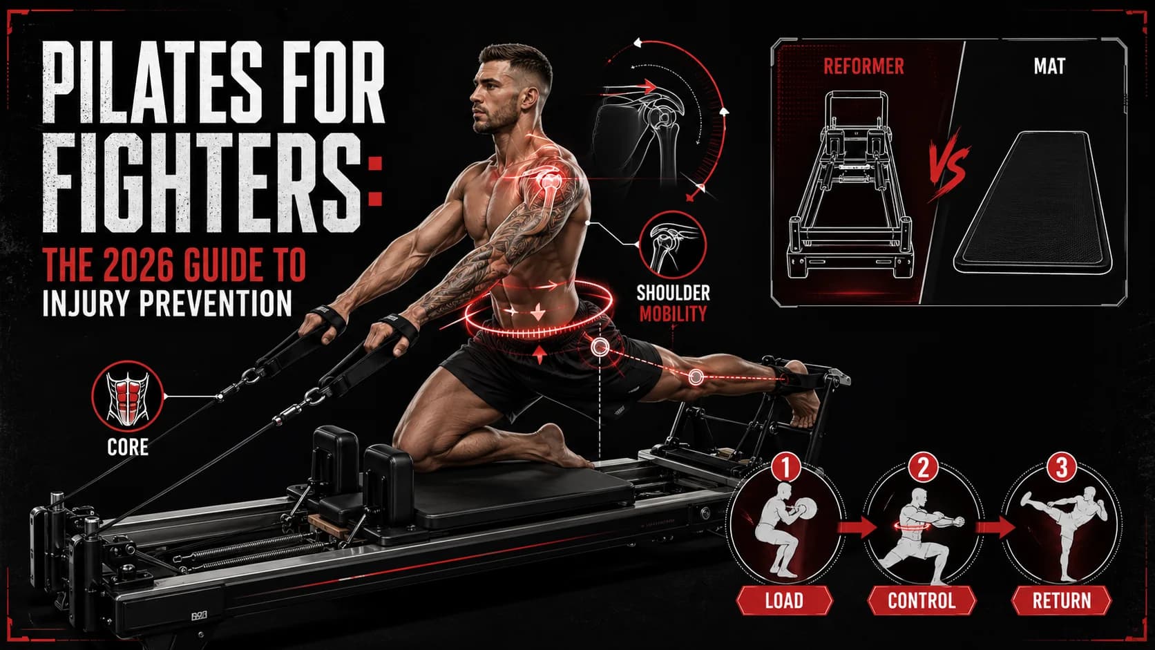 Пилатес для бойцов: руководство по профилактике травм 2026