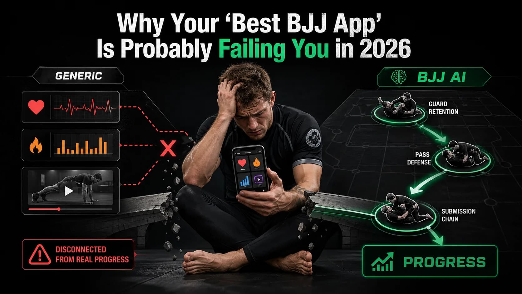 Почему ваше «лучшее BJJ-приложение 2026» на самом деле вас подводит
