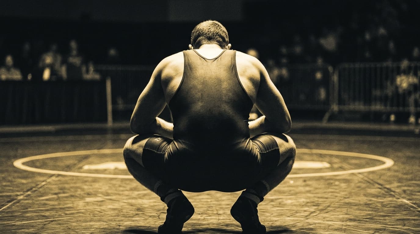 Freestyle Wrestling ritual object, tri-prsta