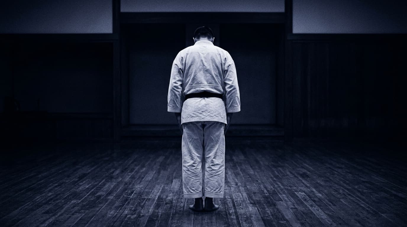 Karate ritual object, tri-prsta