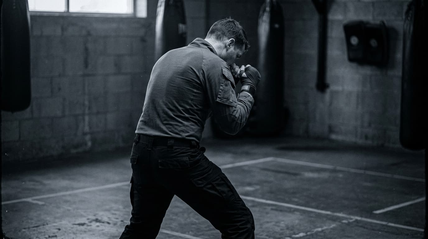 Krav Maga ritual object, tri-prsta