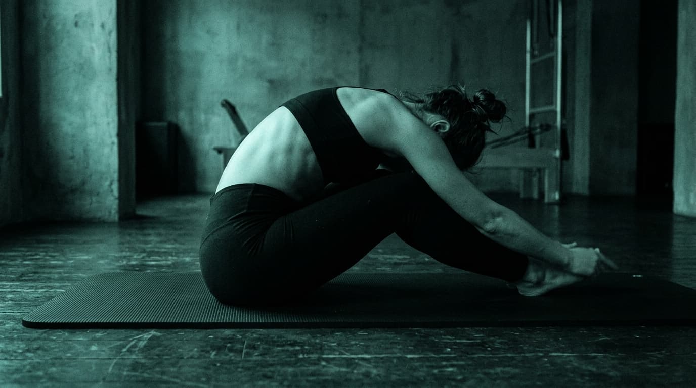 Pilates ritual object, tri-prsta