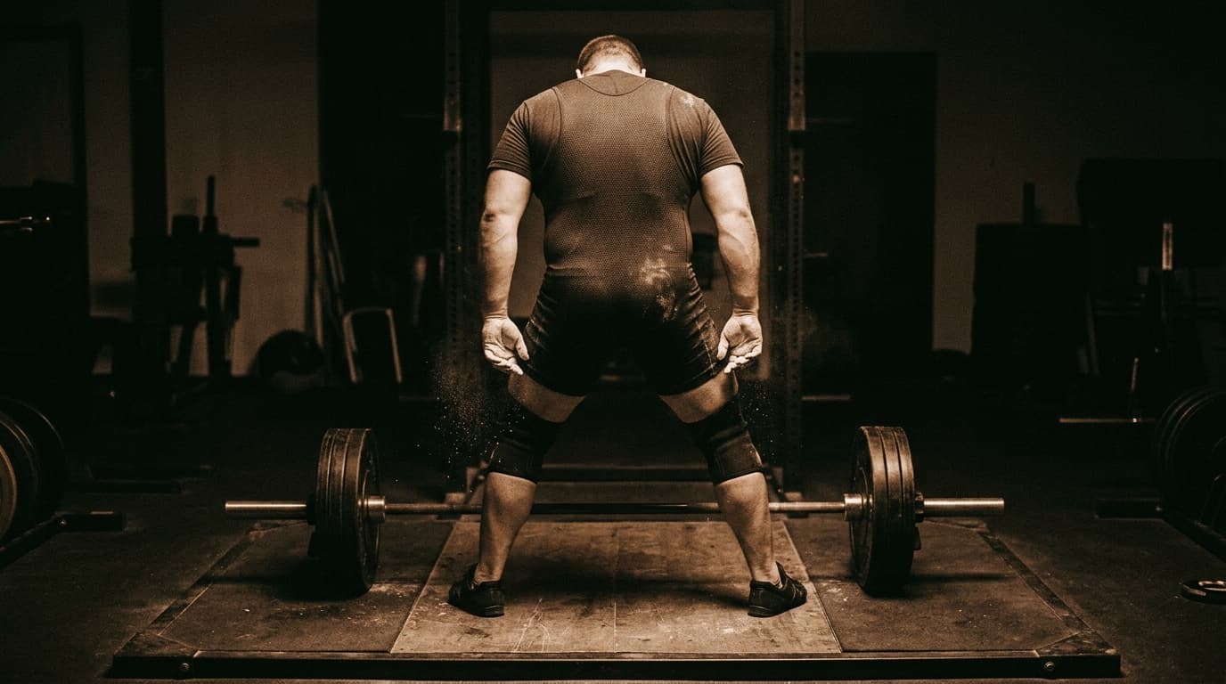 Powerlifting ritual object, tri-prsta