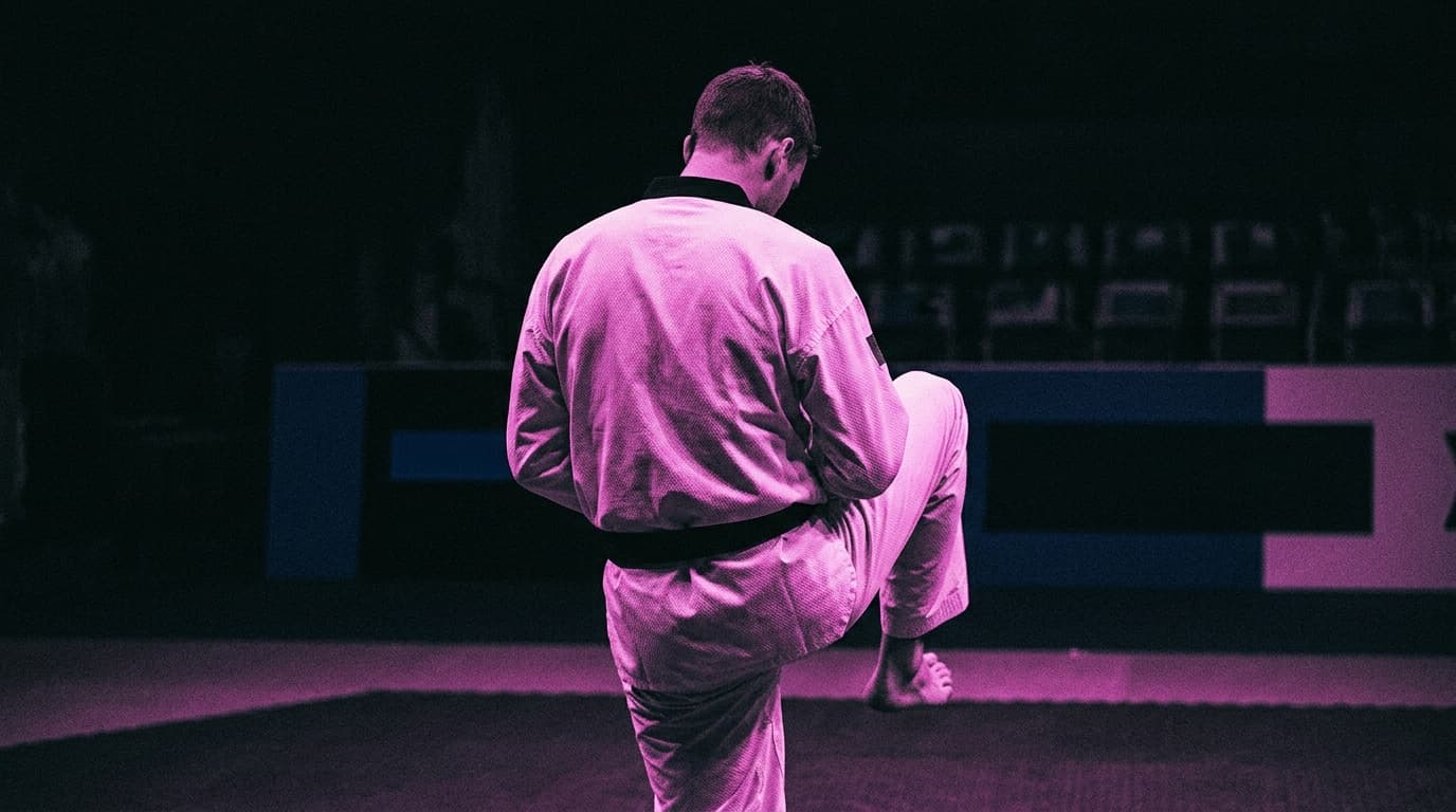 Taekwondo ritual object, tri-prsta