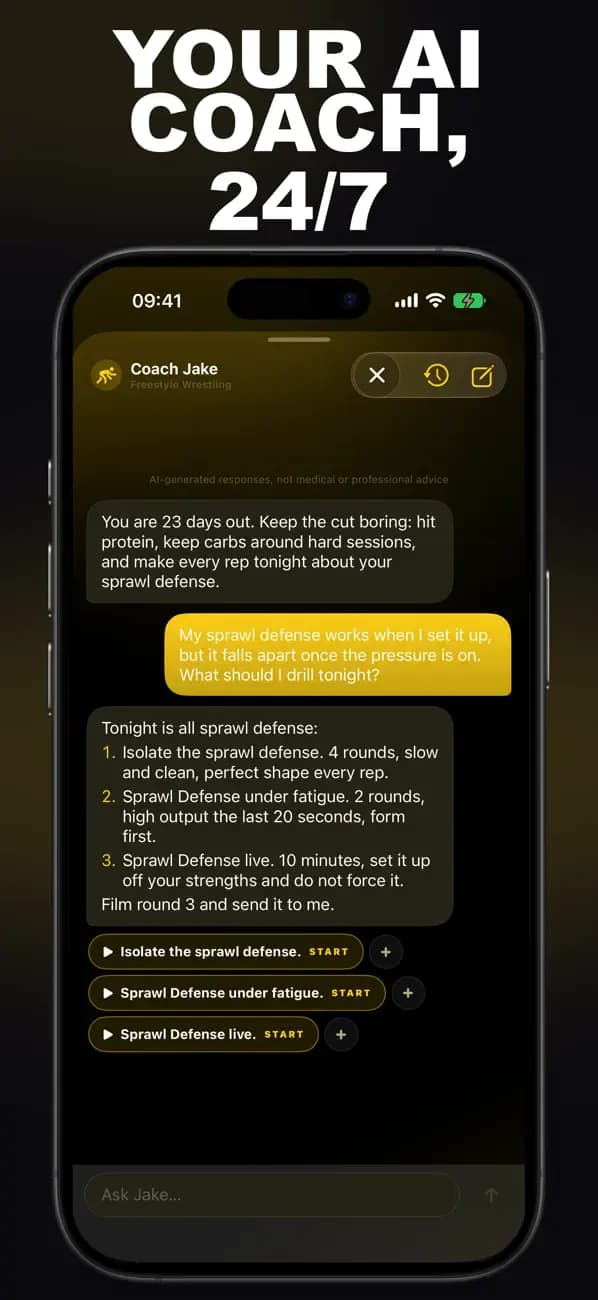 Freestyle Wrestling chat with Coach Jake about your sprawl defense.