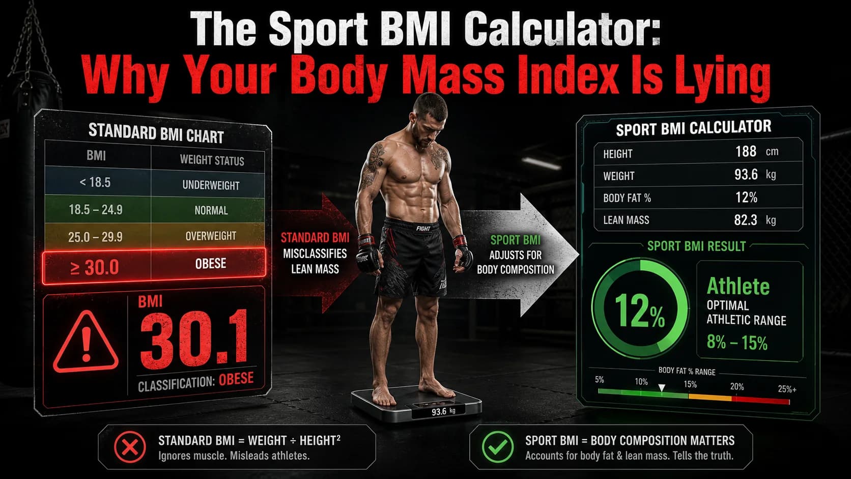The Sport BMI Calculator: Why Your Body Mass Index Is Lying