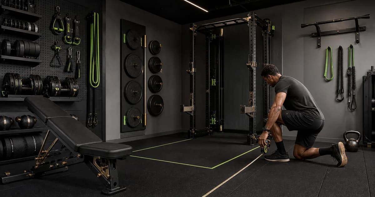 Strength per Square Foot: The Small Gym Equipment Plan That Actually Works